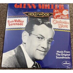 Glenn Miller In Hollywood Music- NEW Original Soundtracks 1986 Vinyl LP Sealed